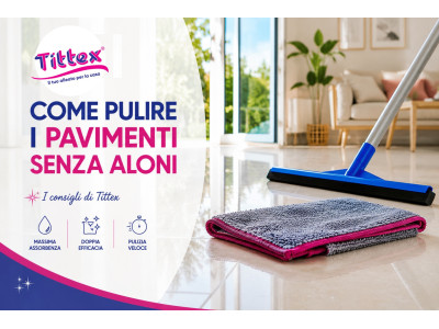 Come pulire i pavimenti velocemente prima dell’estate | Zero aloni e meno fatica